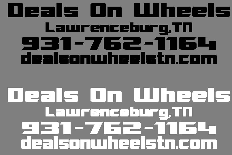 (image for) Deals On Wheels Custom Decal Package